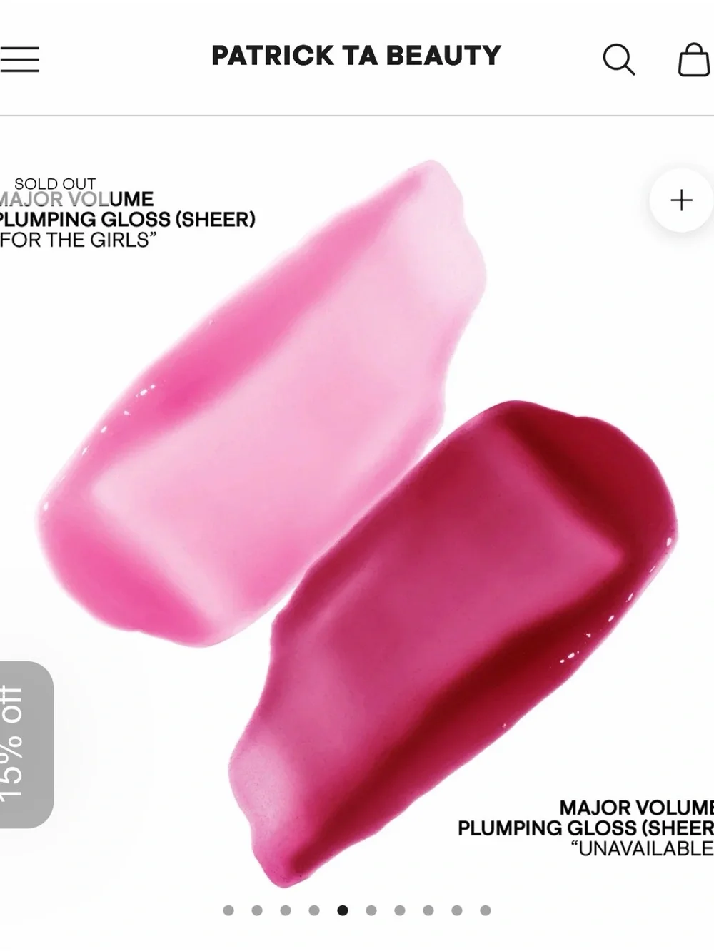 ♥️ BRAND NEW IN BOX Patrick Ta Lip Plumper Duo Set ‼️